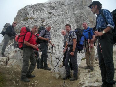 016-Im Latemar - An der Gamsstallscharte